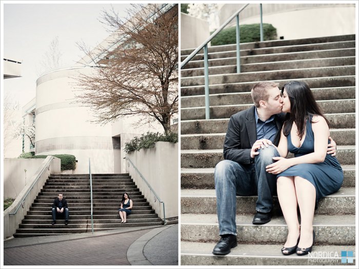 Couple Photography | Capilano University | Sherry & Nick