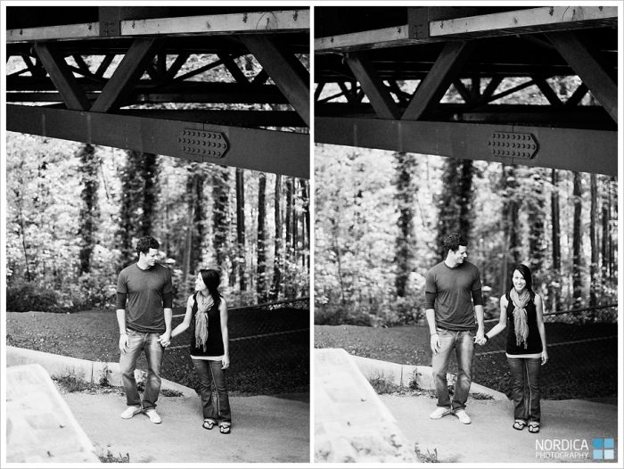 Stanley Park Engagement Photography | Brittani & Darren