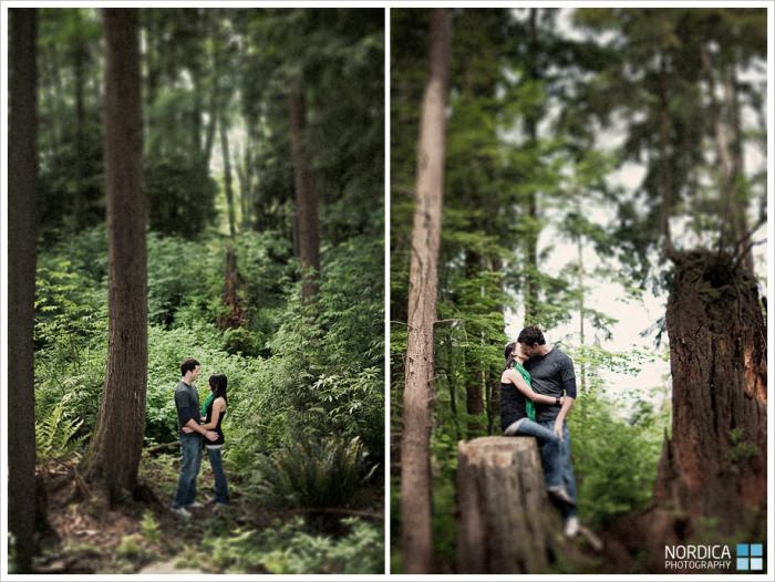 Stanley Park Engagement Photography | Brittani & Darren