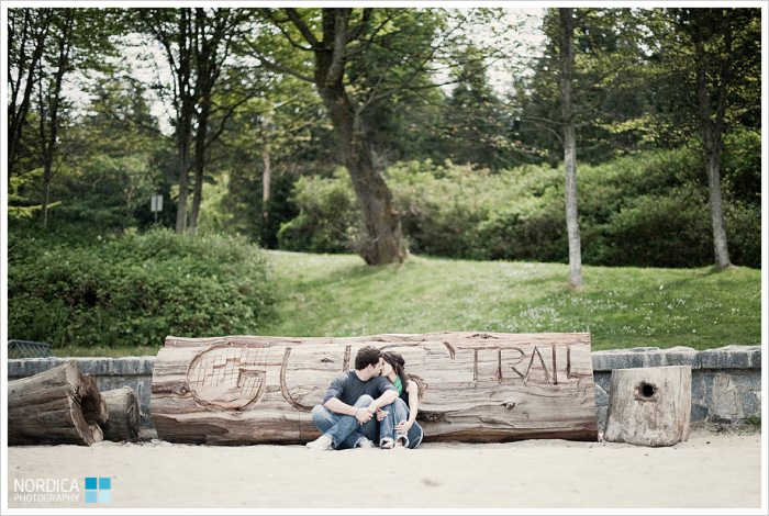 Stanley Park Engagement Photography | Brittani & Darren