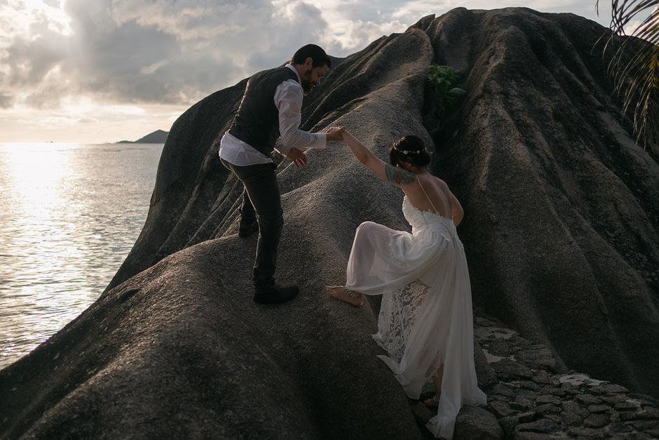 wedding portrait seychelles