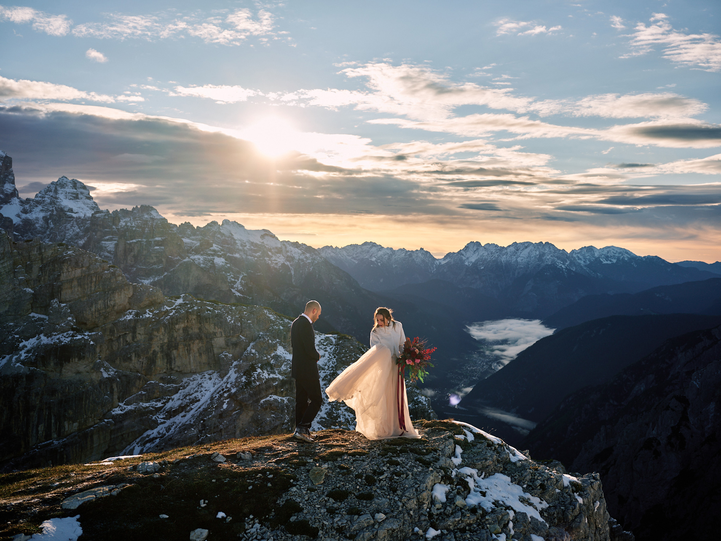 Anna & Andrea — Dolomites Elopement Photographer