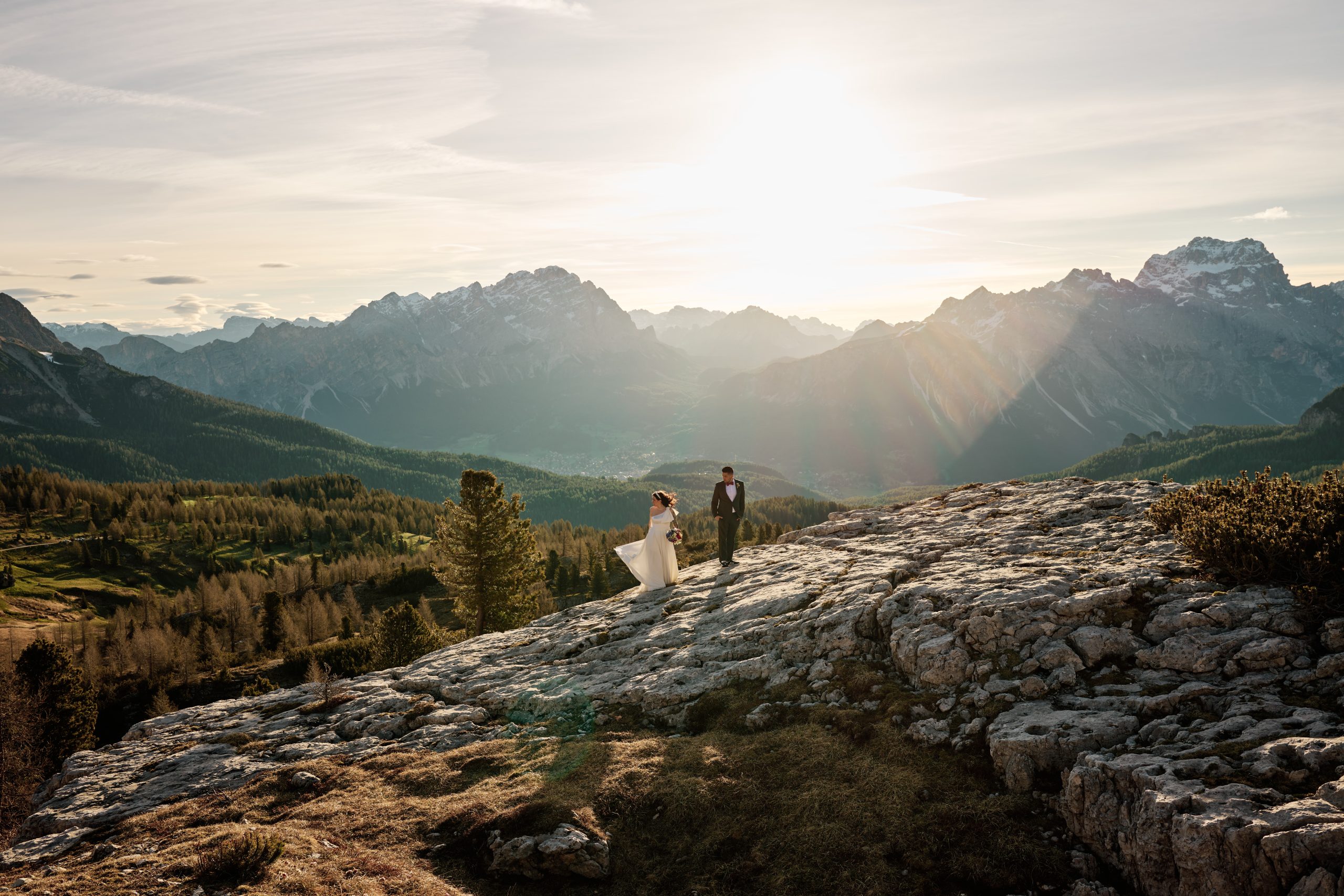 Elisa & Hector — Sunrise in the Dolomites