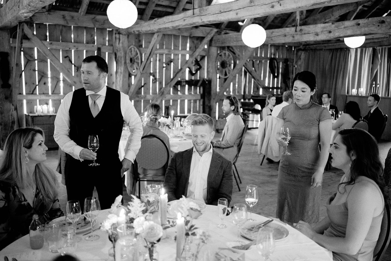 The barn reception at the Juvet Landscape Hotel