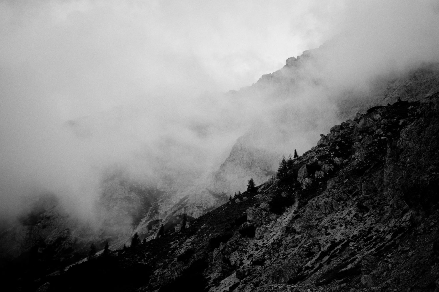Lilly and Vic at the end of their Dolomites elopement, Gardena Pass