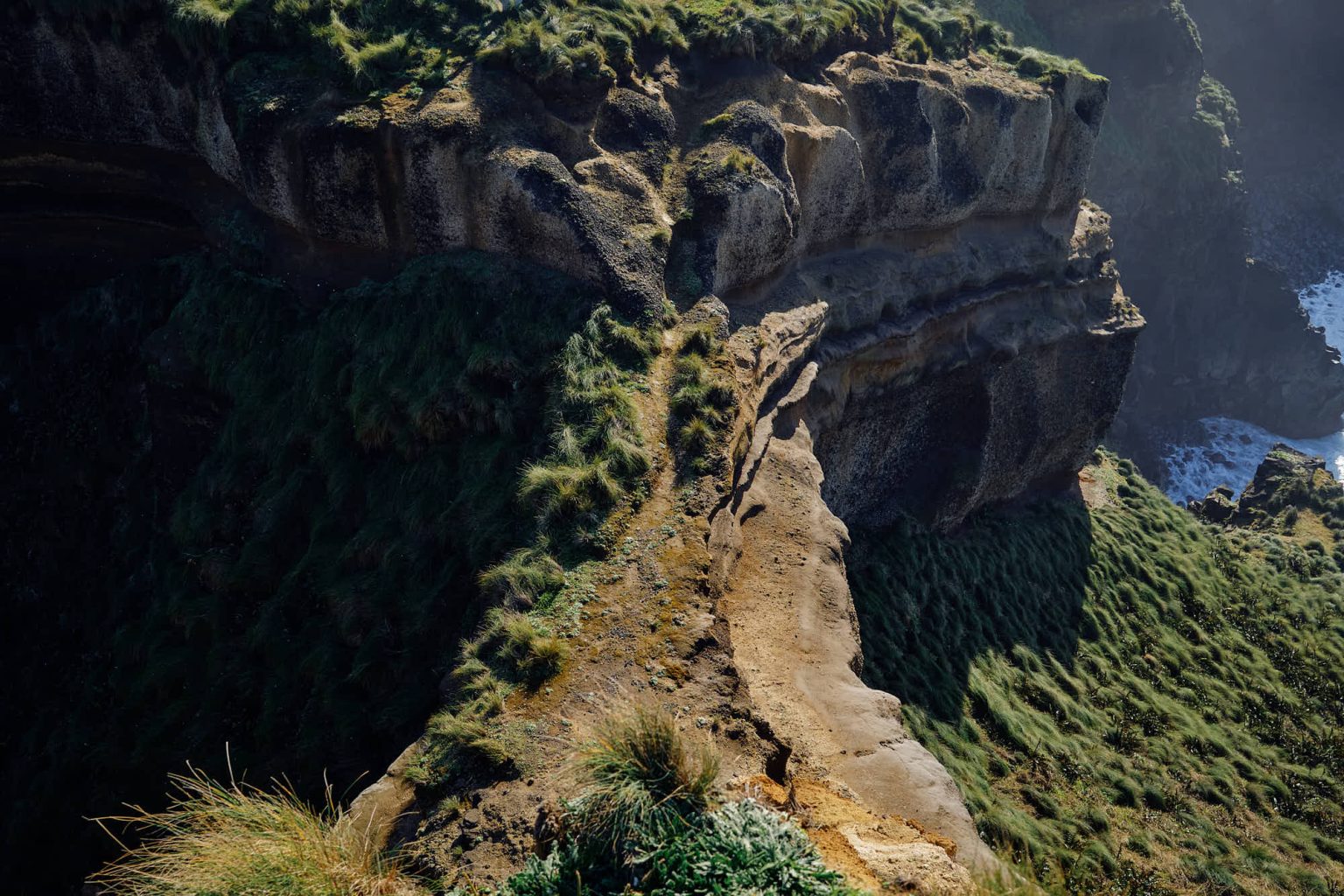 The green cliffs and ocean of São Miguel