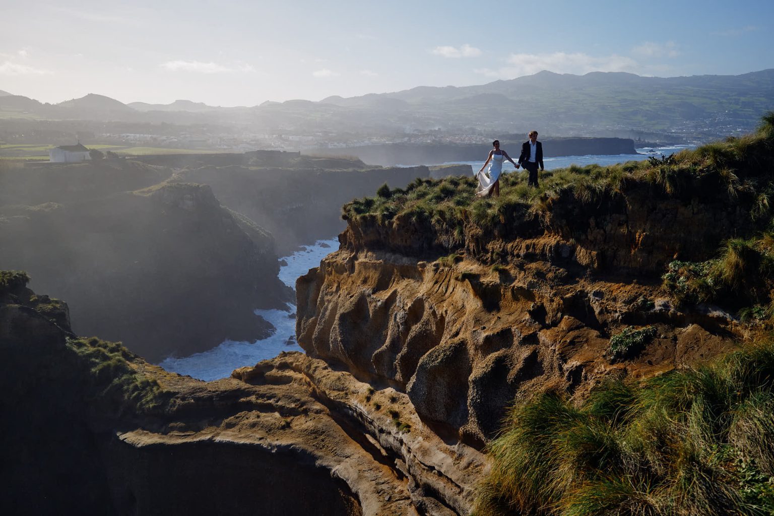 The cliffs and the Atlantic on São Miguel