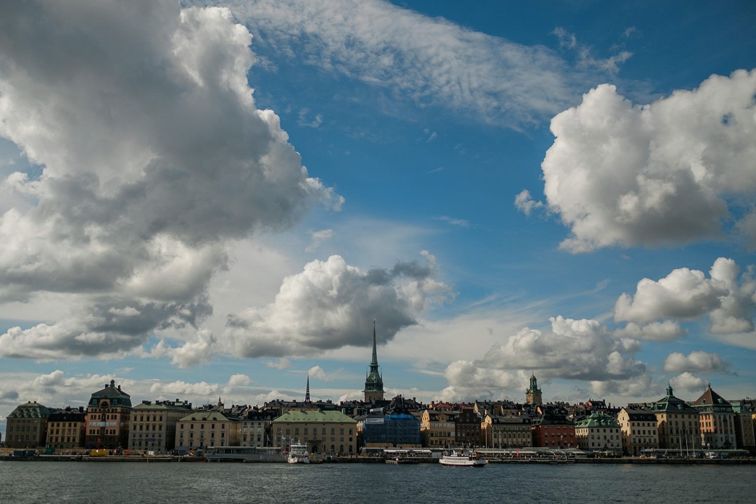 Gamla Stan and the old town from the water