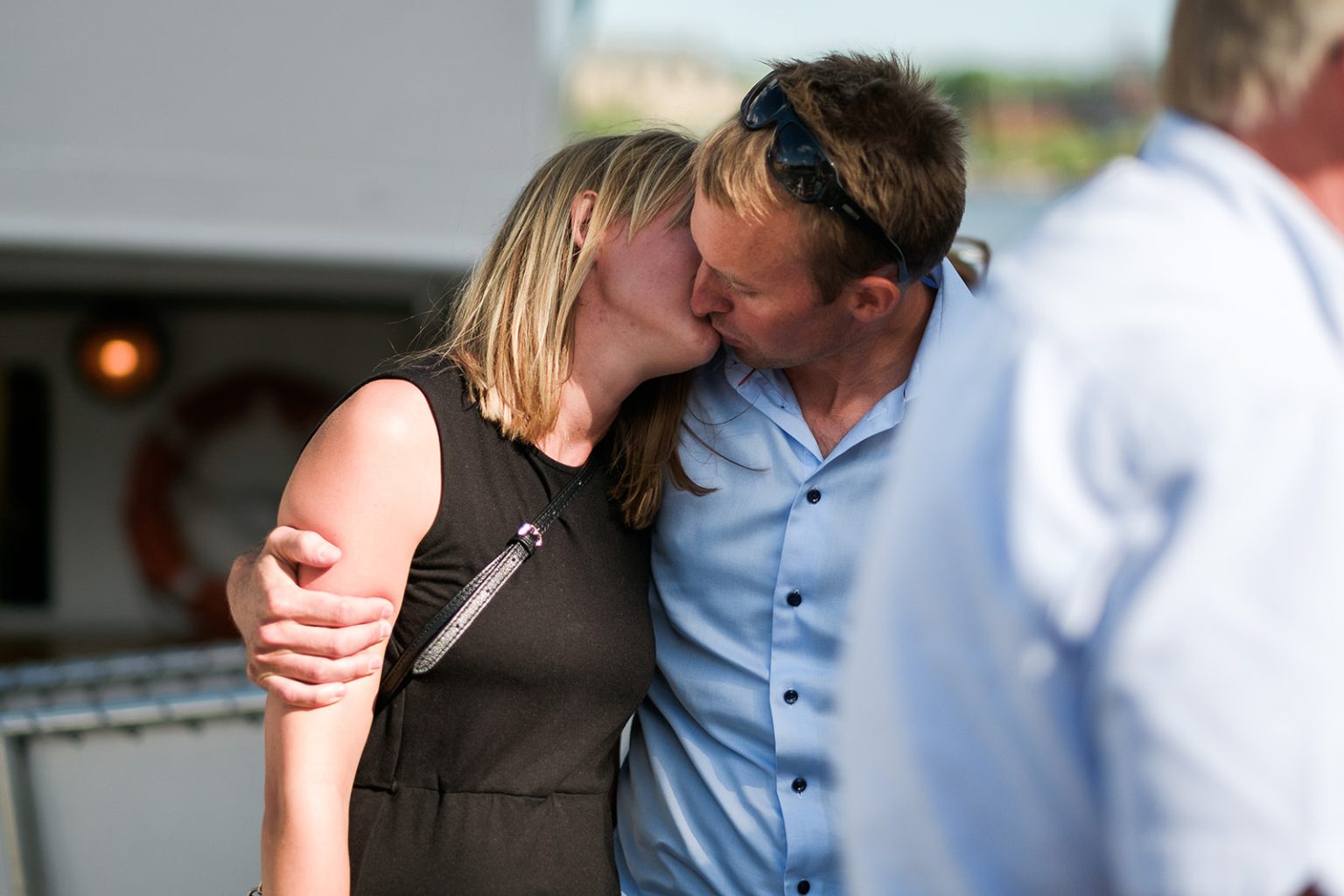 Farewells at the end of the wedding weekend
