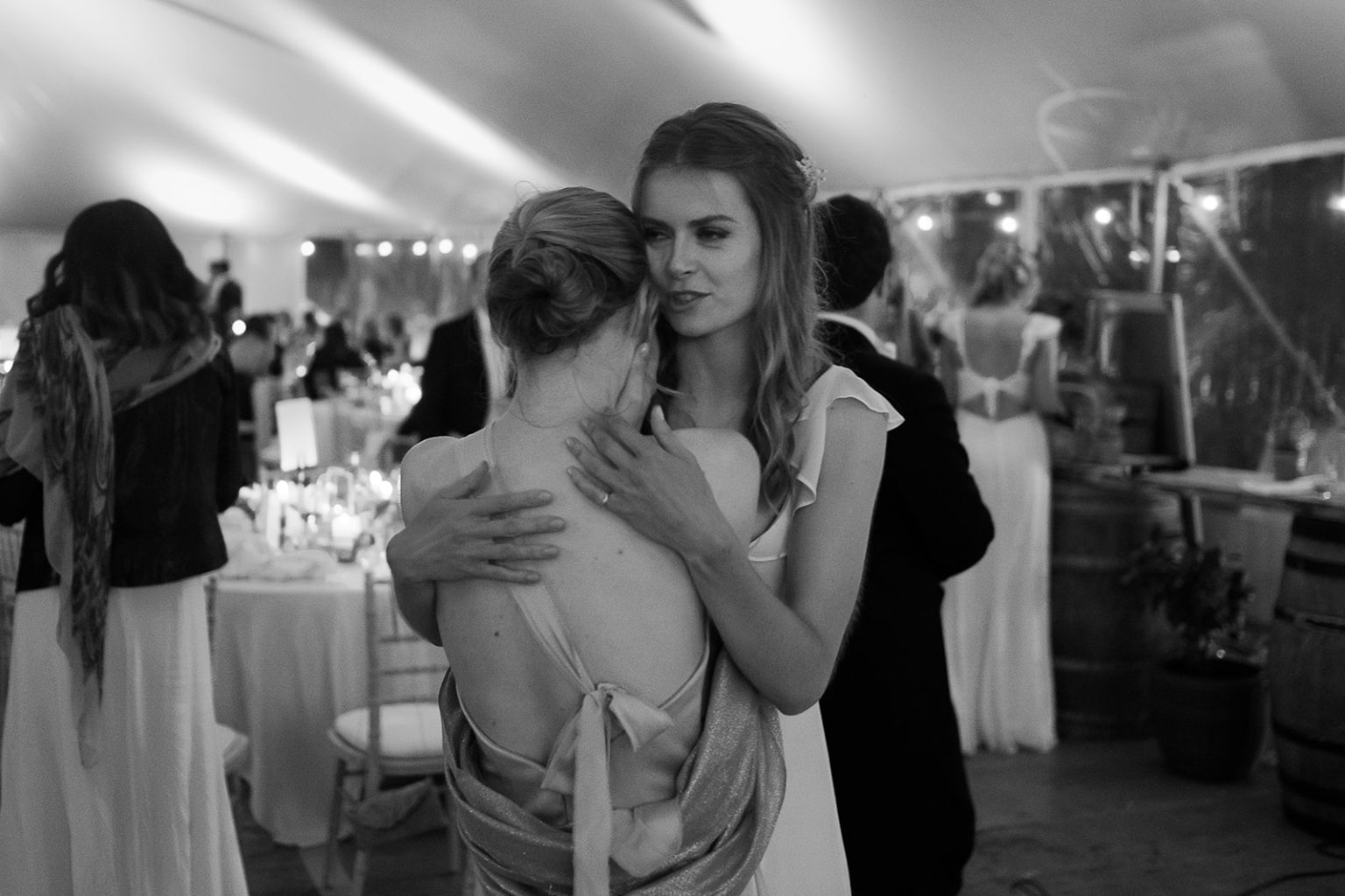First dance at a Stockholm archipelago wedding