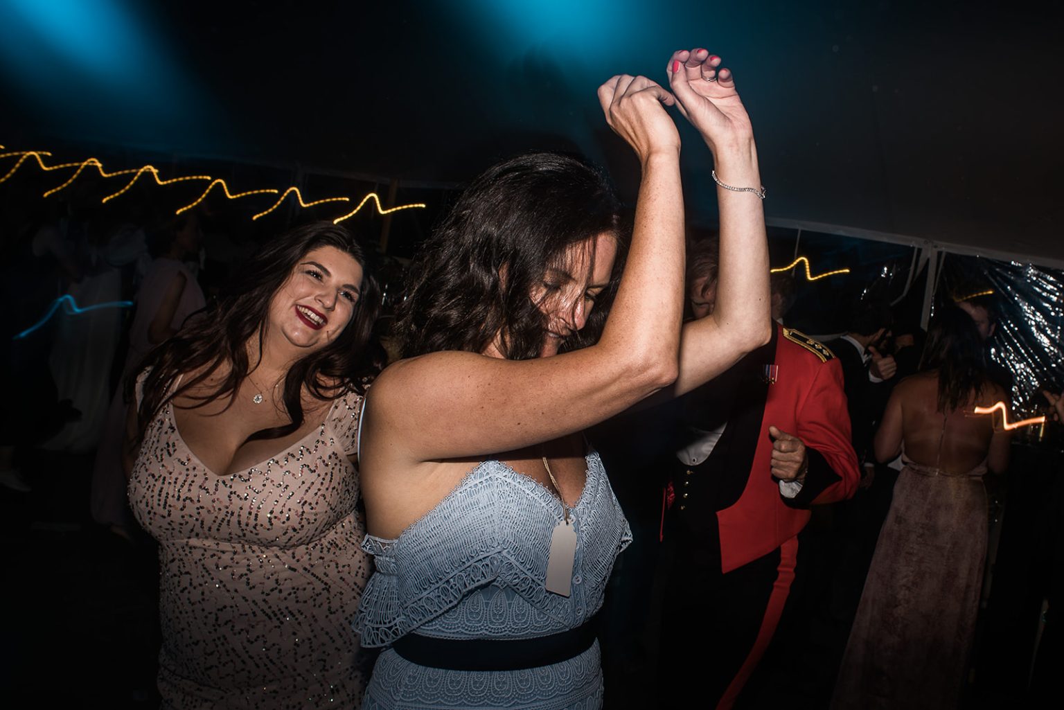 Guests dancing late into the night