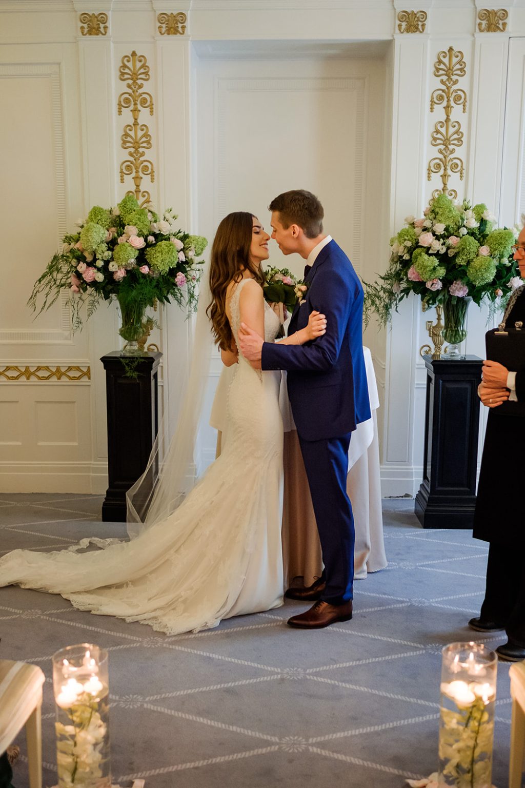 Wedding vows at the Hotel d’Angleterre in Copenhagen