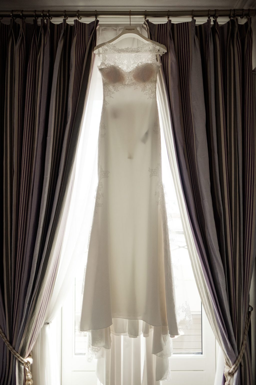 Wedding dress at the Hotel d’Angleterre in Copenhagen