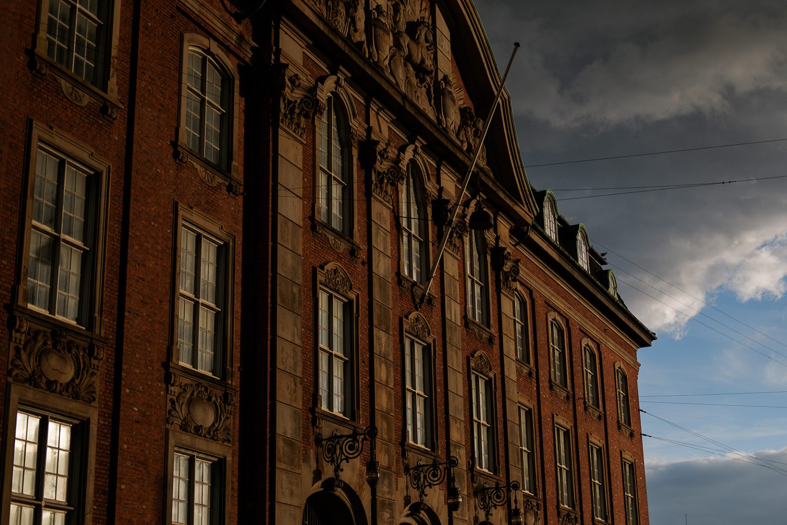 A Copenhagen street by the canal