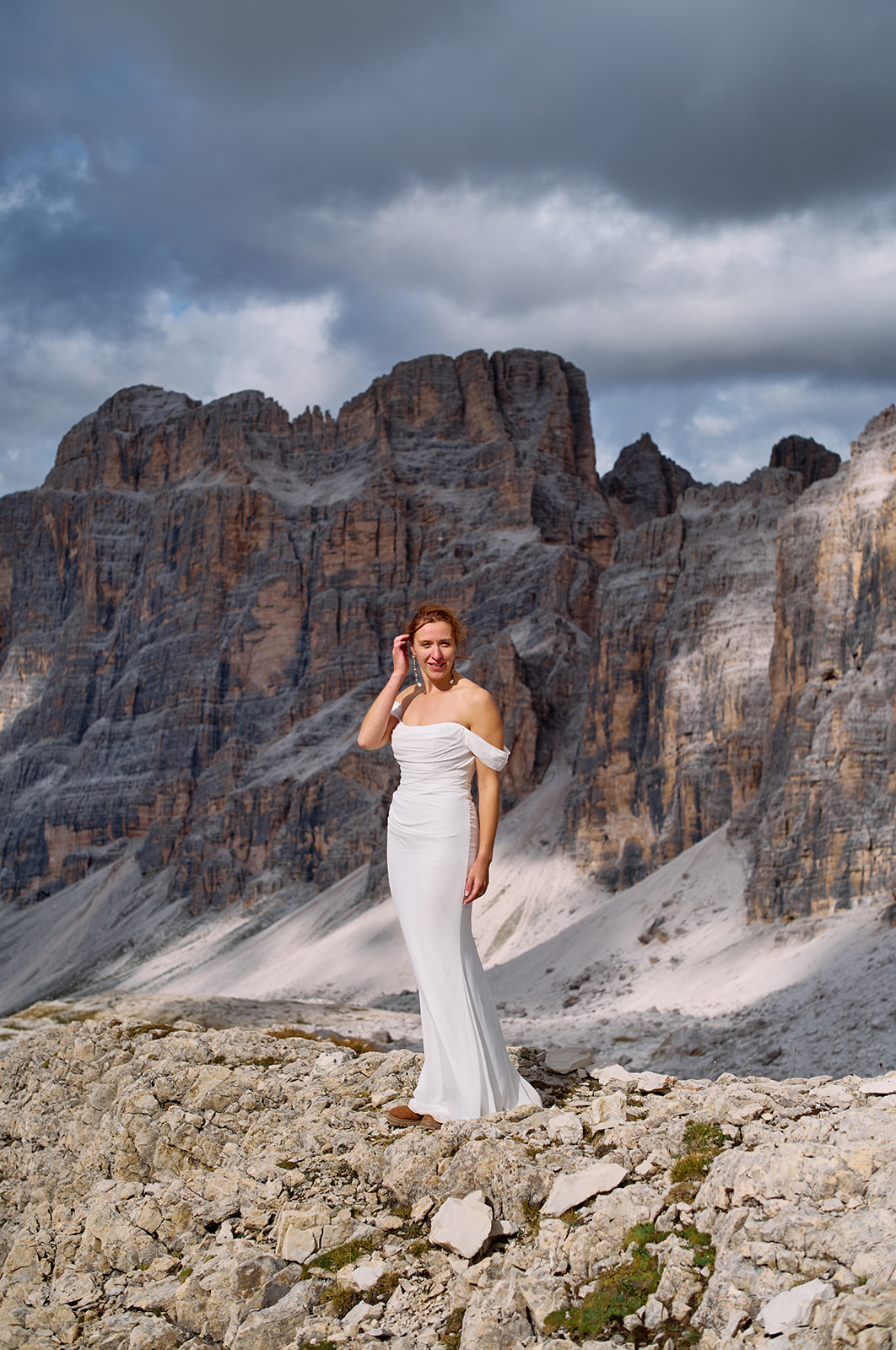 Views from Rifugio Lagazuoi above Passo Falzarego, Dolomites