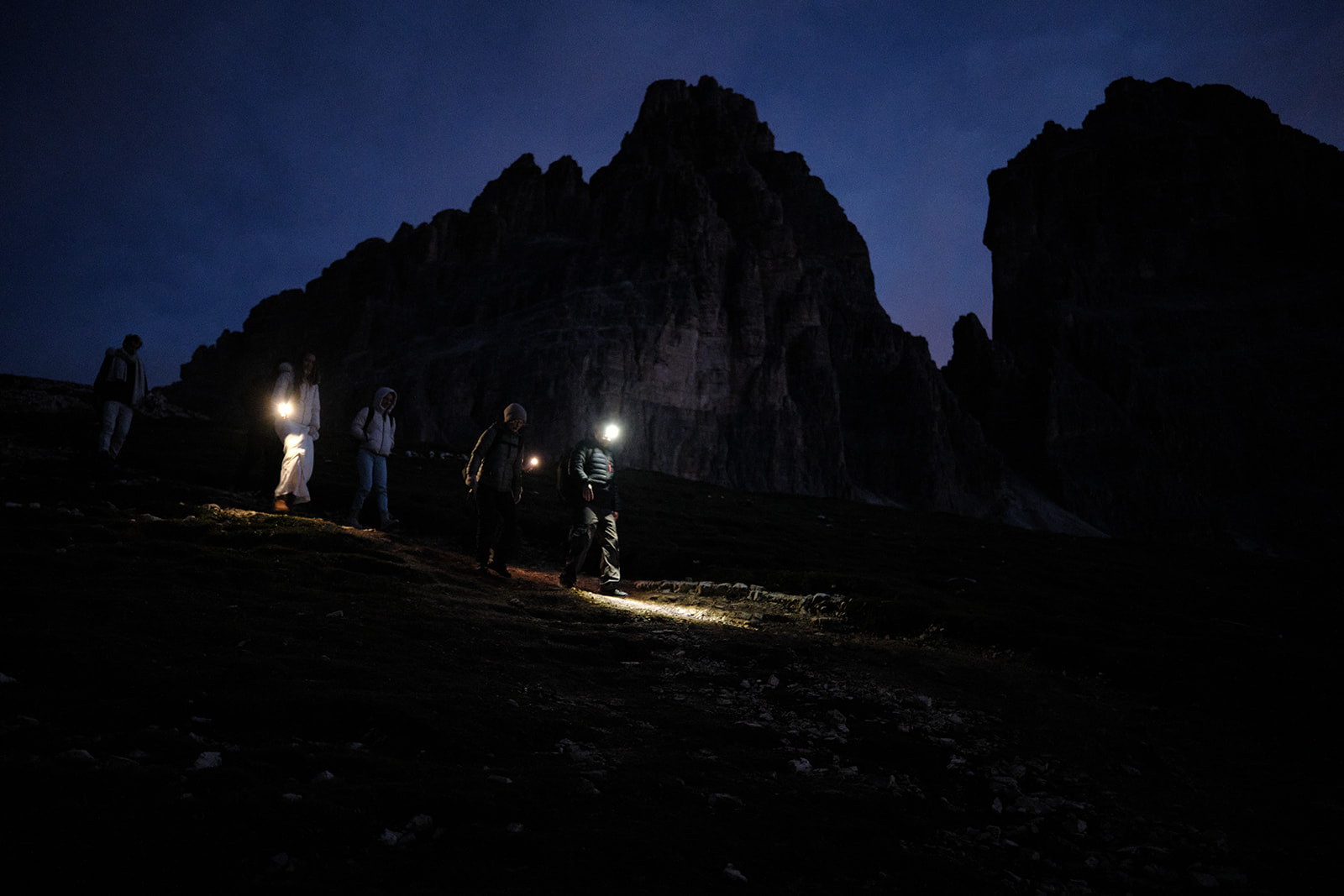 Sunrise at Tre Cime di Lavaredo, Dolomites destination wedding
