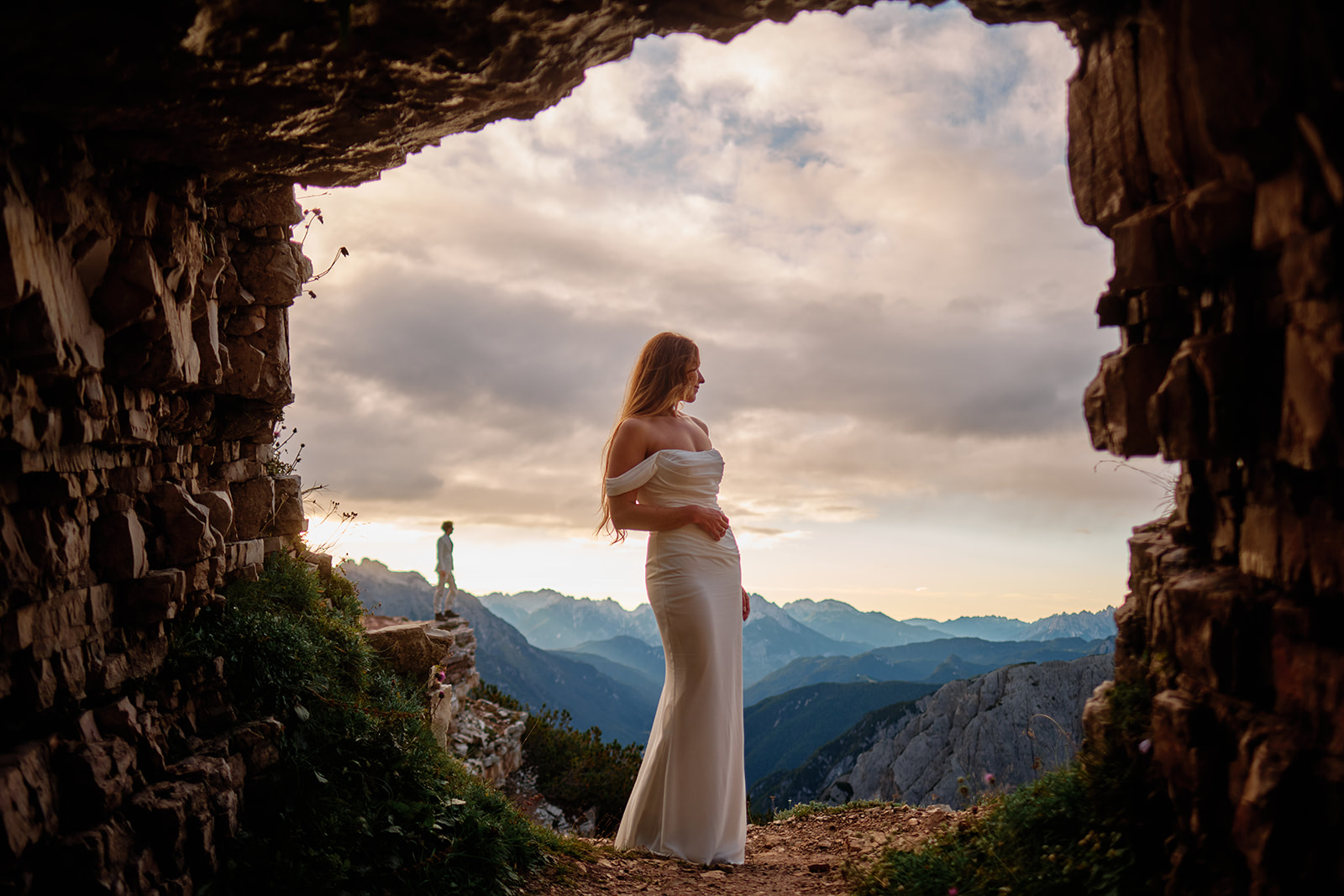 Sunrise at Tre Cime di Lavaredo, Dolomites destination wedding