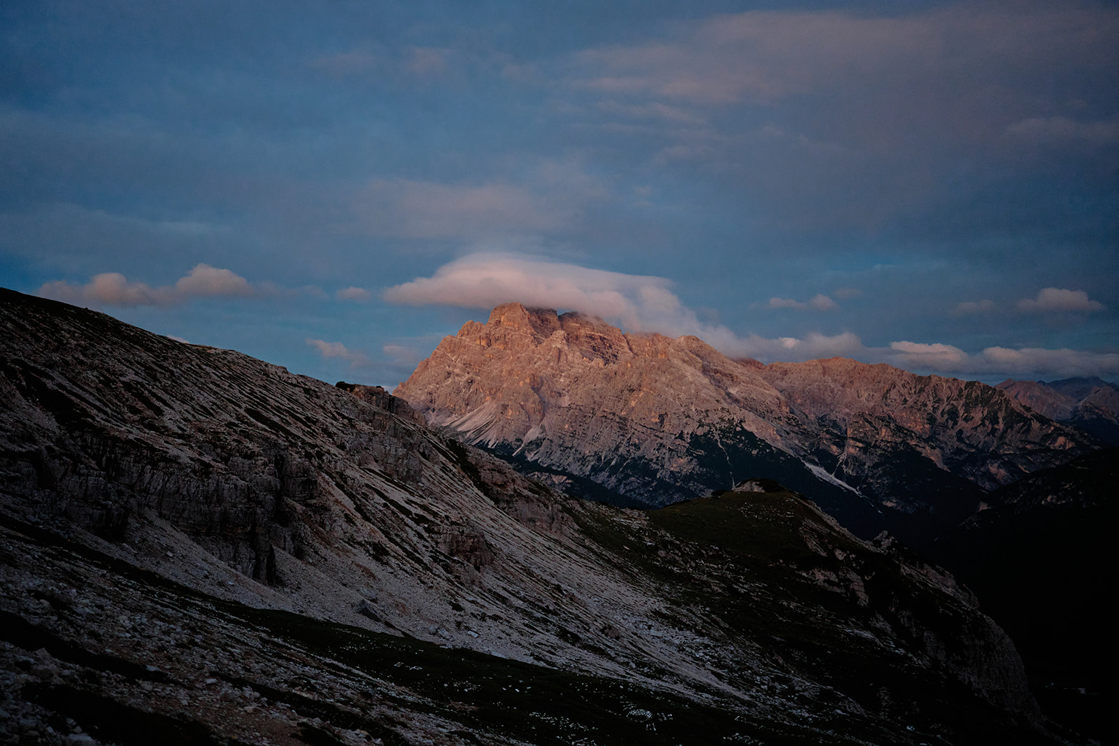 Sunrise at Tre Cime di Lavaredo, Dolomites destination wedding