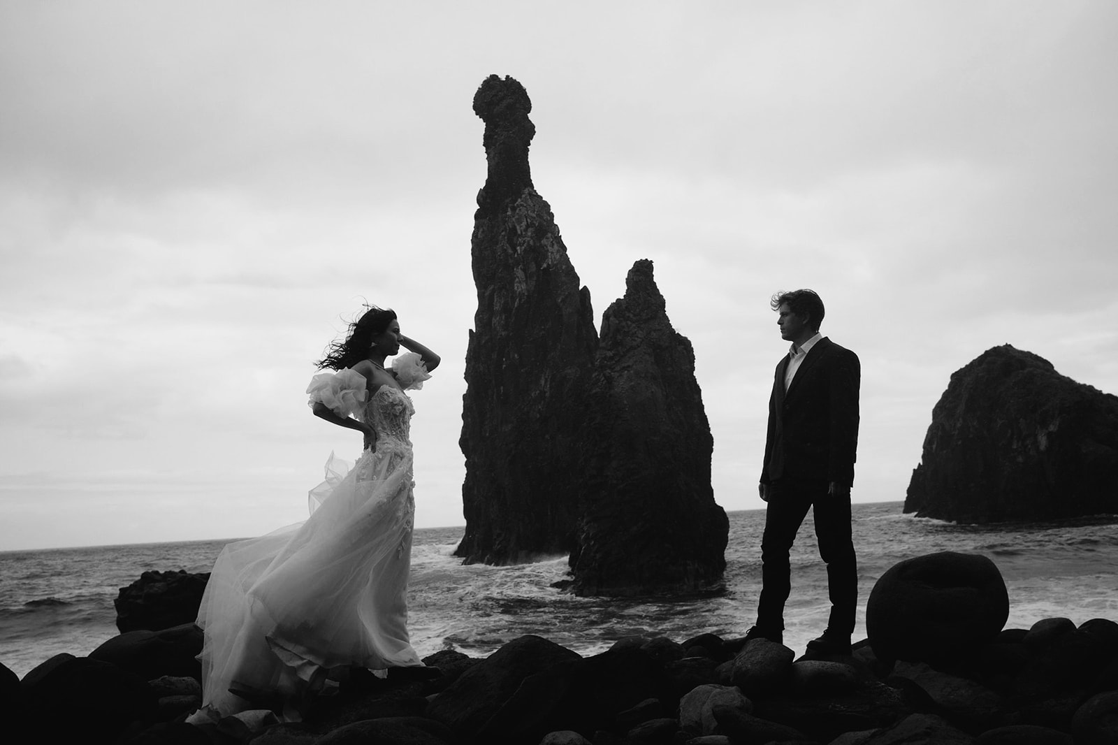 The west coast of Madeira