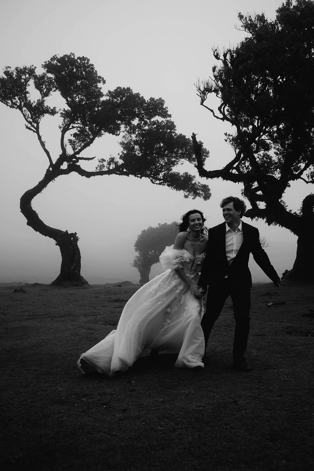 Maria and Jonathan at Ponta do Sol