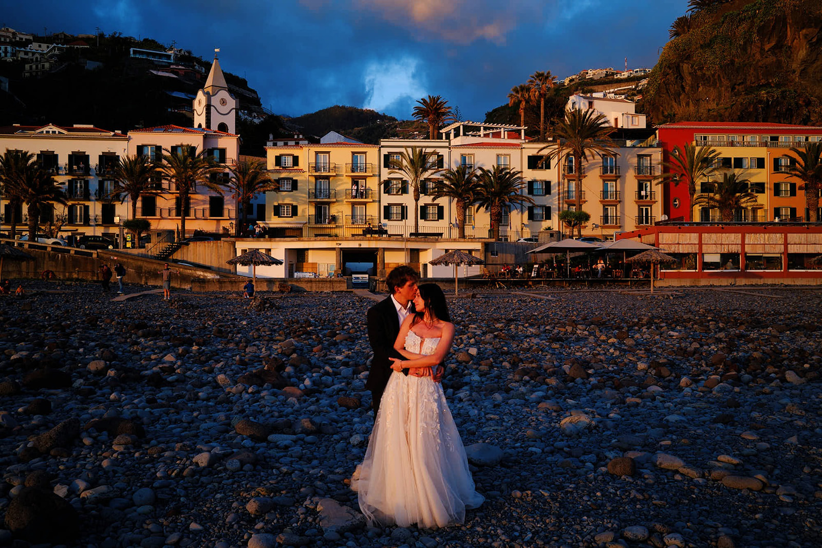 Maria and Jonathan on Madeira in winter