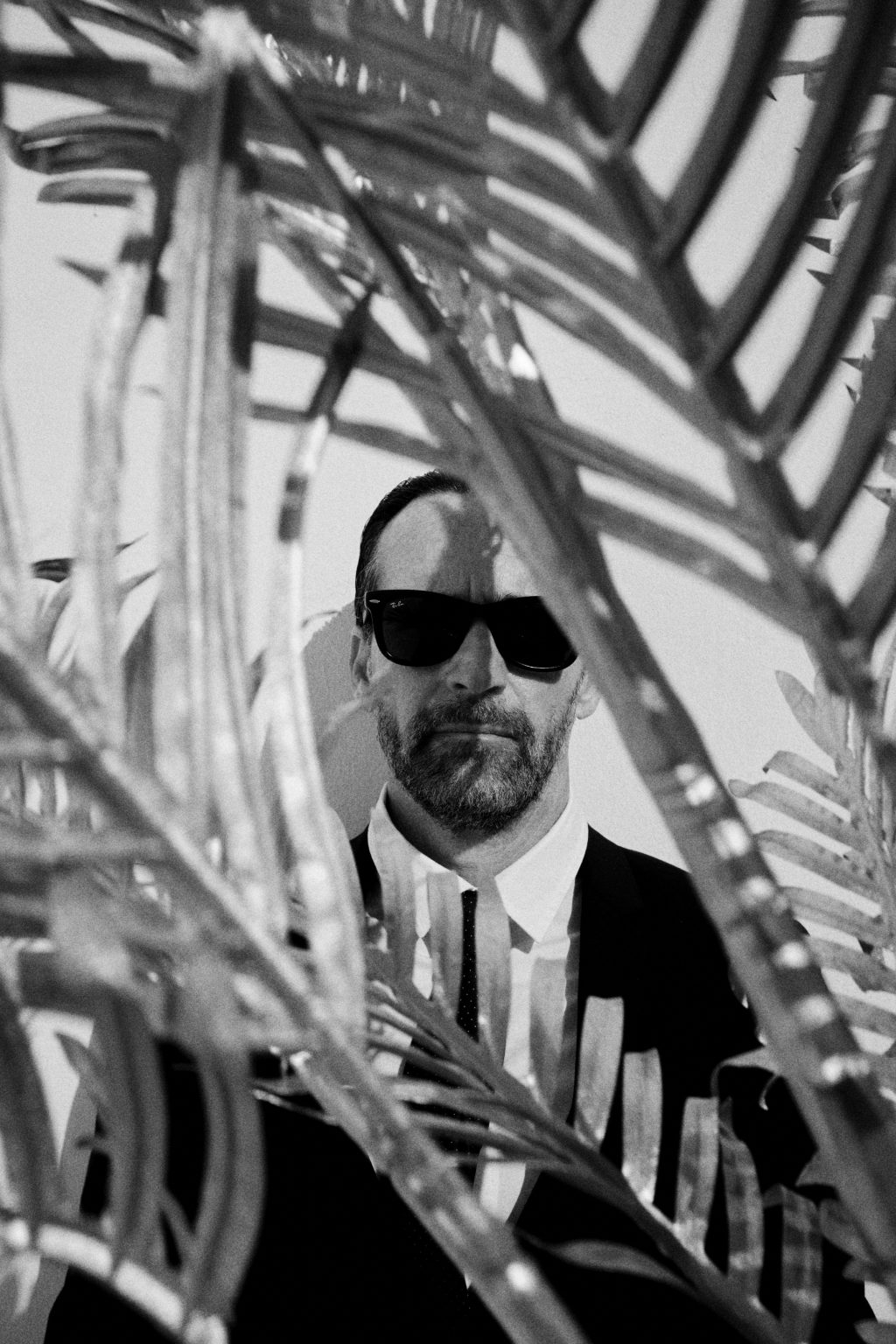 Groom portrait, black and white, Lanzarote