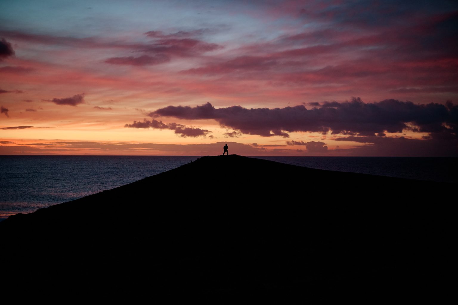 Sunrise over a volcanic beach, Lanzarote wedding photographer