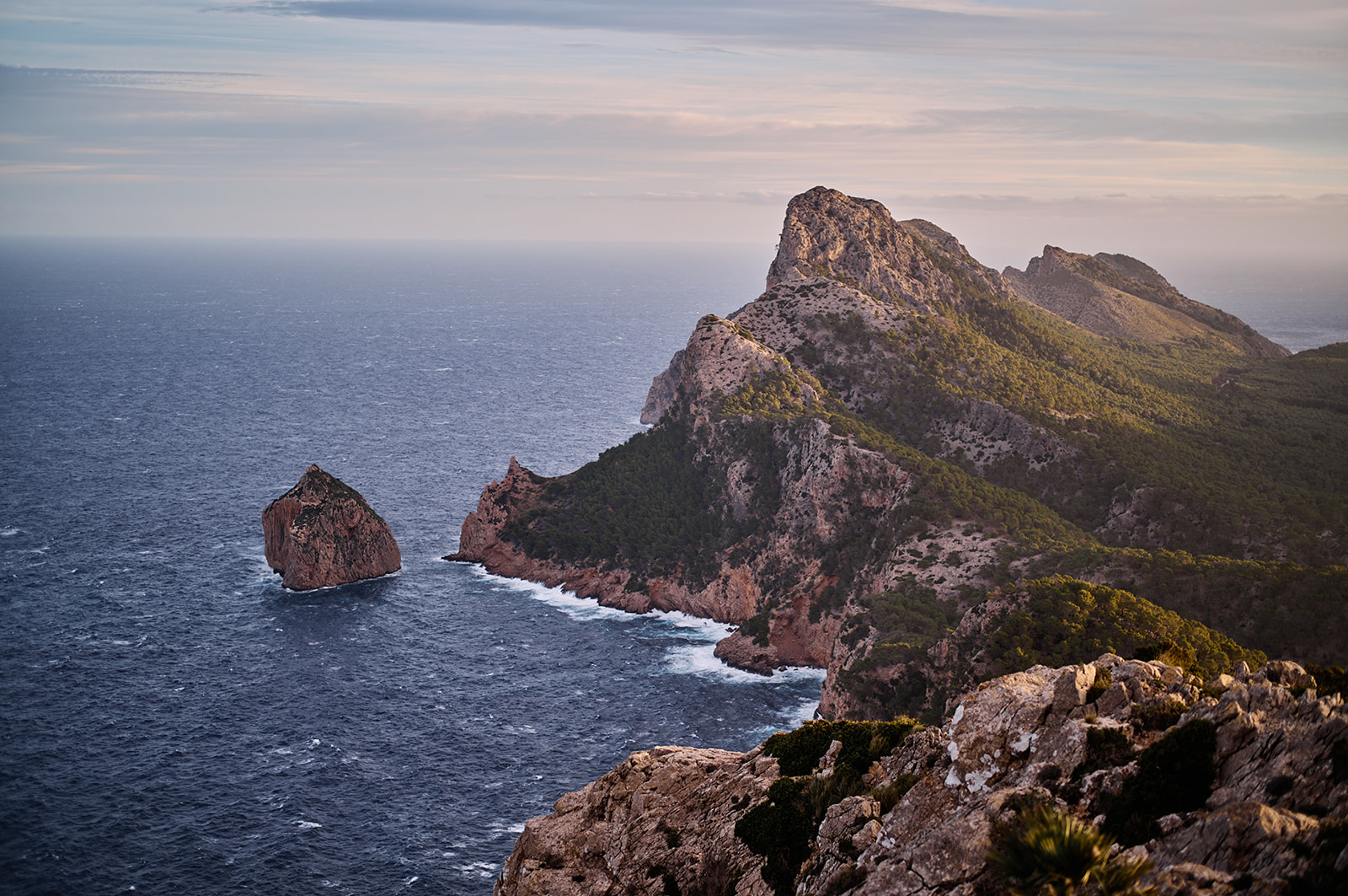 The north coast of Mallorca