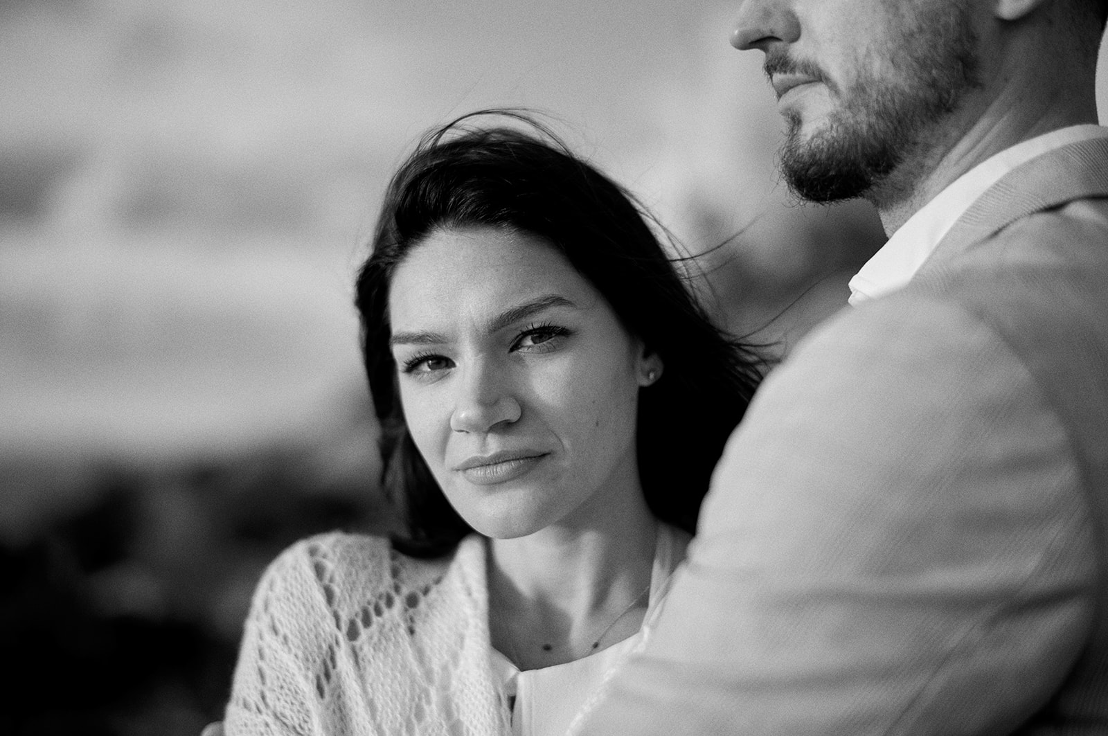 Monika and Lukasz at La Victoria beach, Alcudia