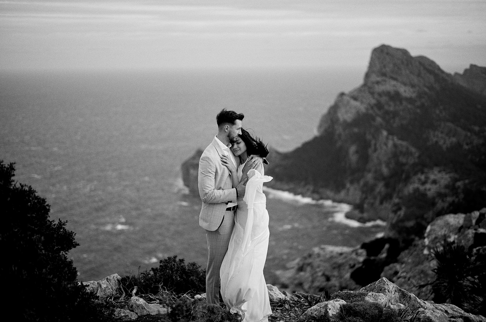 Monika and Lukasz in the north of Mallorca