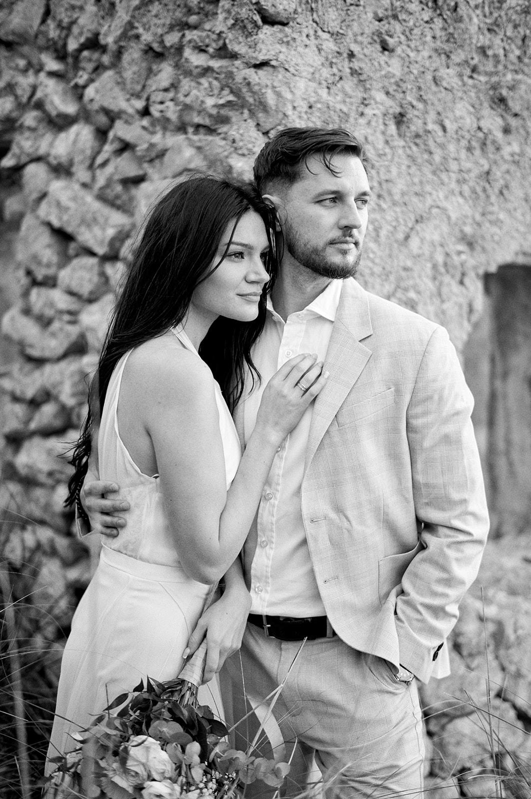Monika and Lukasz at La Victoria beach, Alcudia