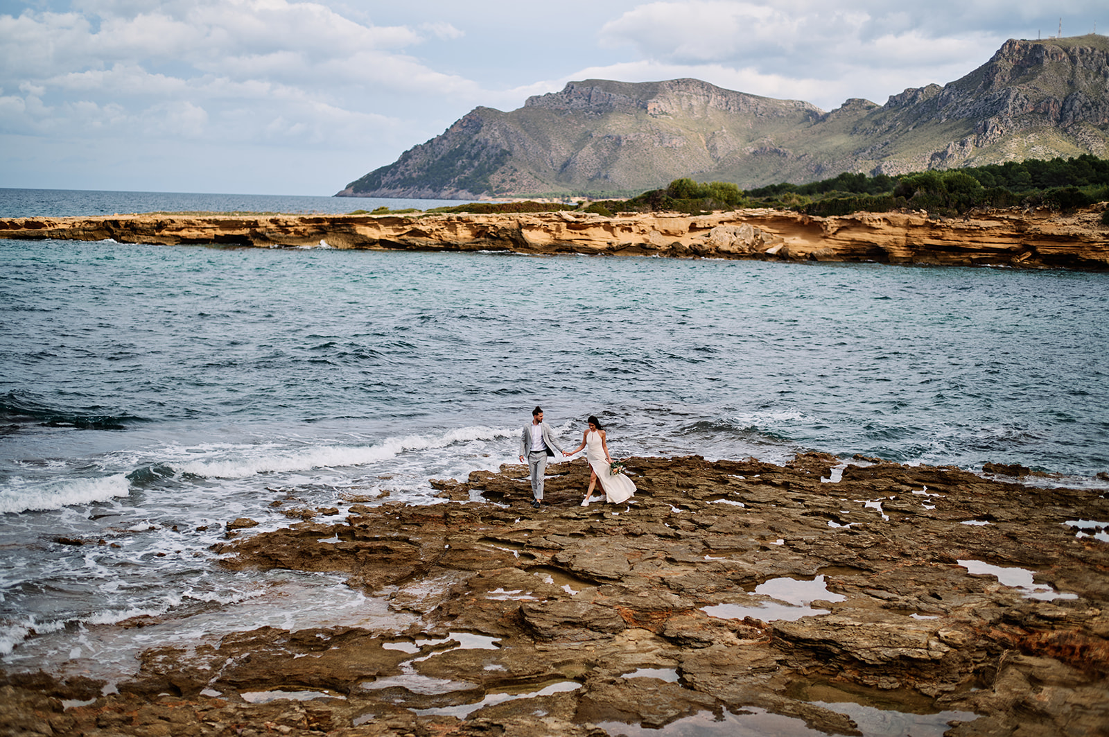 The north coast of Mallorca