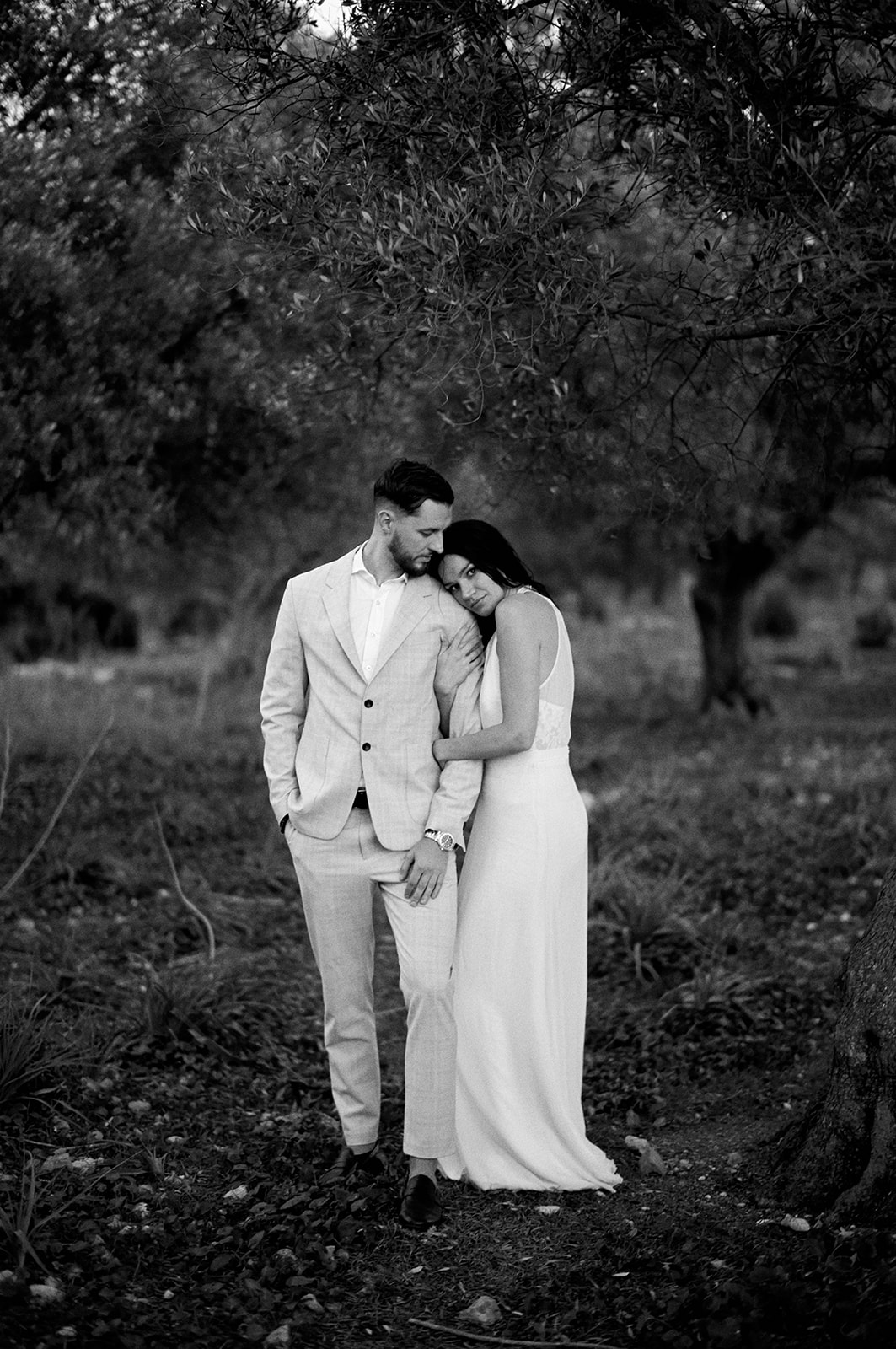 Monika and Lukasz at La Victoria beach, Alcudia