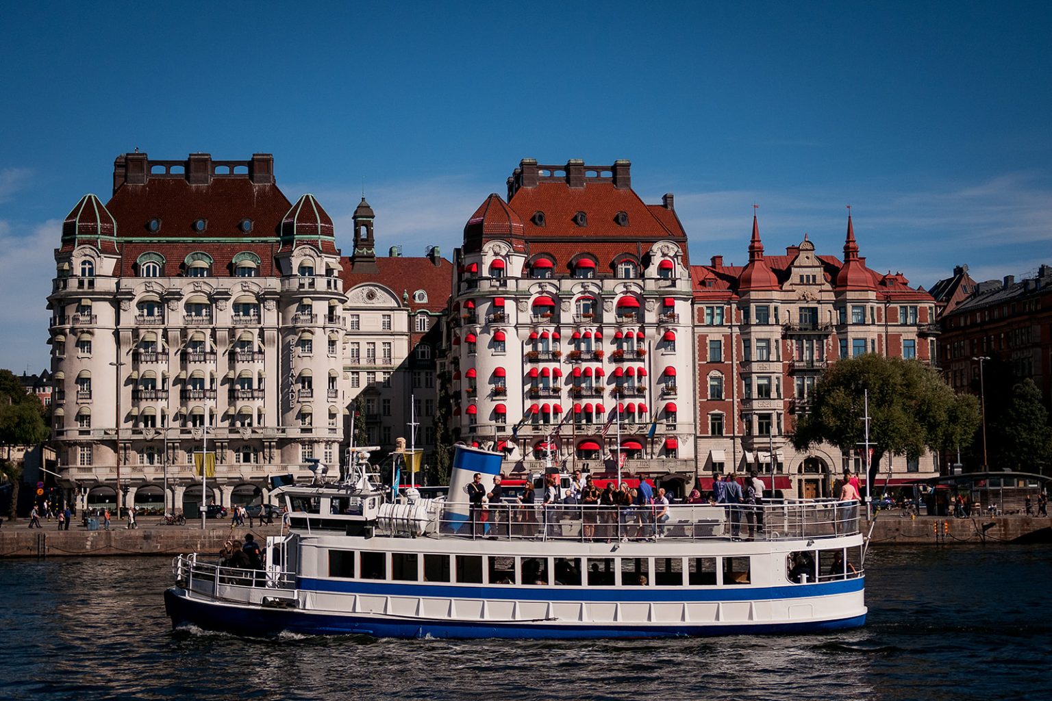 The Lydmar Hotel on the Stockholm waterfront
