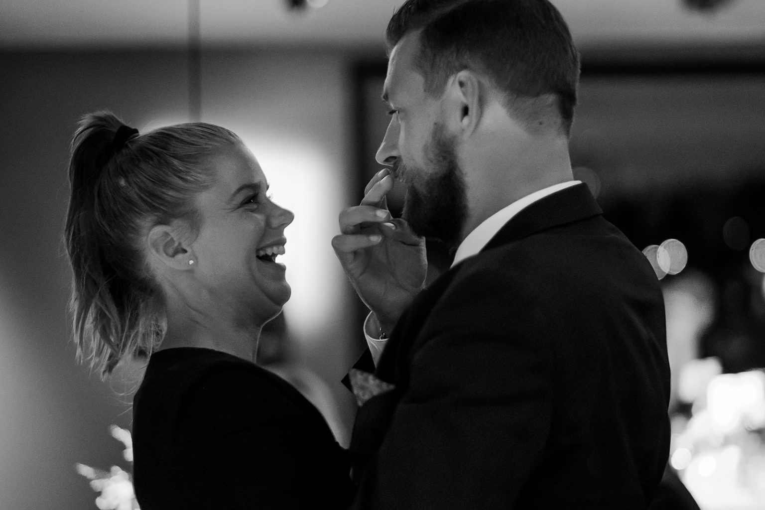 Dancing at the Fotografiska wedding reception