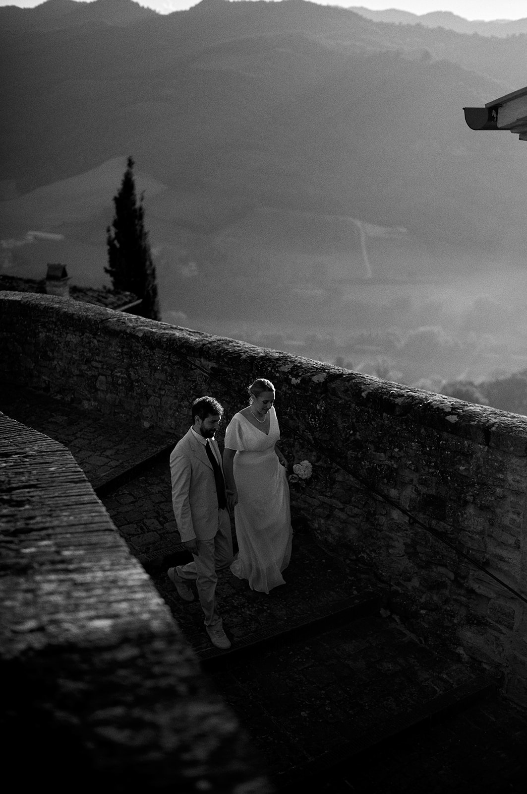 Monica and Marco at Casale San Cristoforo