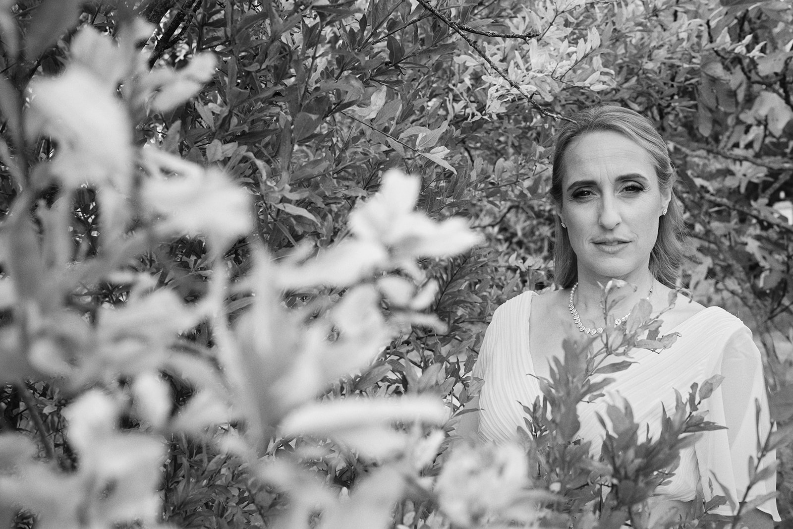 Monica and Marco in the olive groves of Umbria