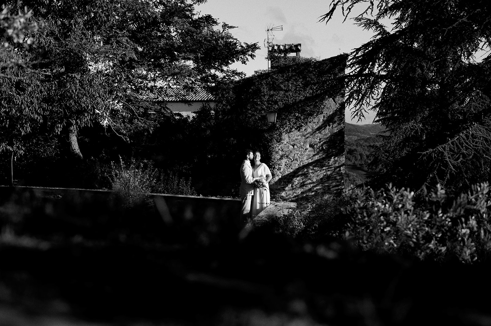 Monica and Marco at Casale San Cristoforo