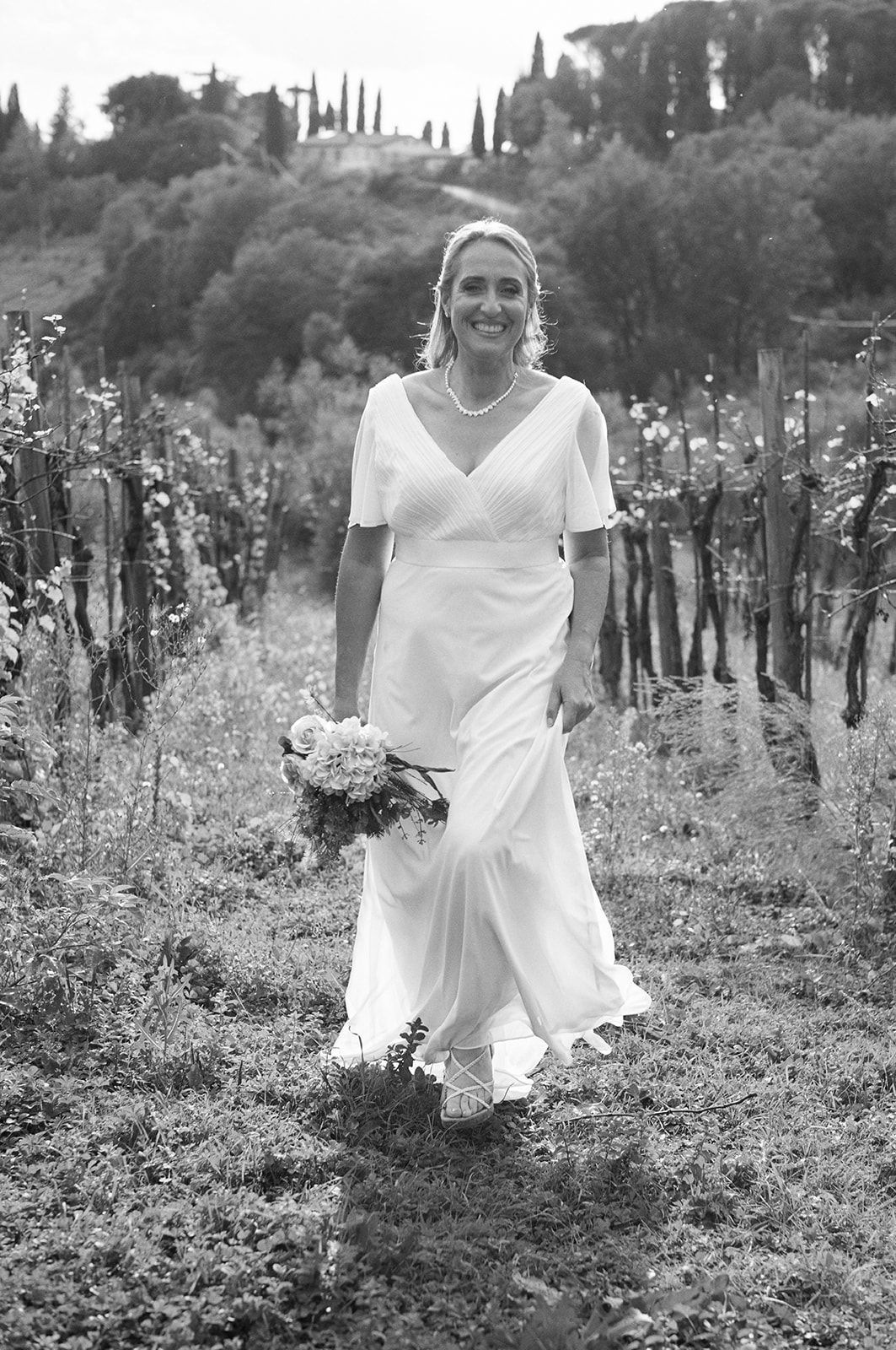 The hills of Umbria around Montone