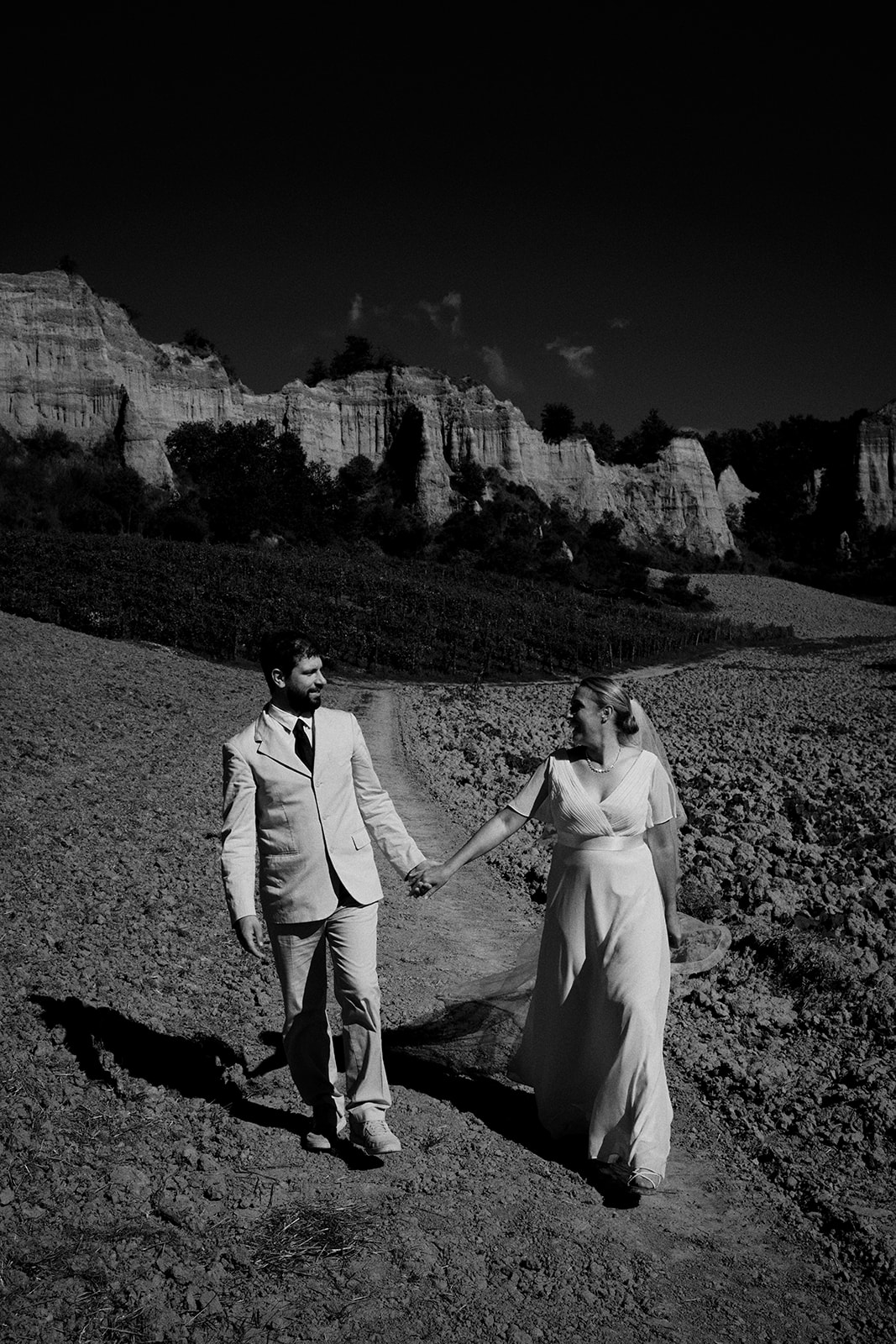The hills of Umbria around Montone