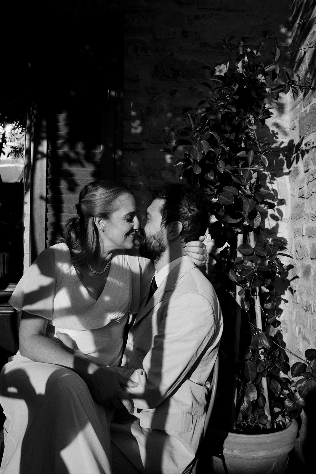 Monica and Marco at Casale San Cristoforo