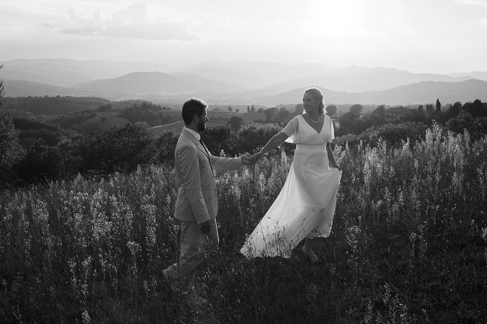 Monica and Marco at Casale San Cristoforo