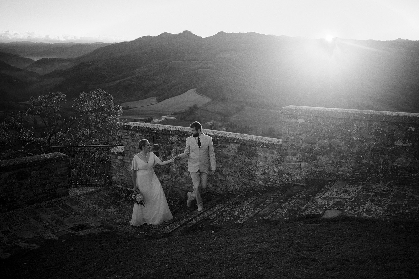 The stone lanes of Montone