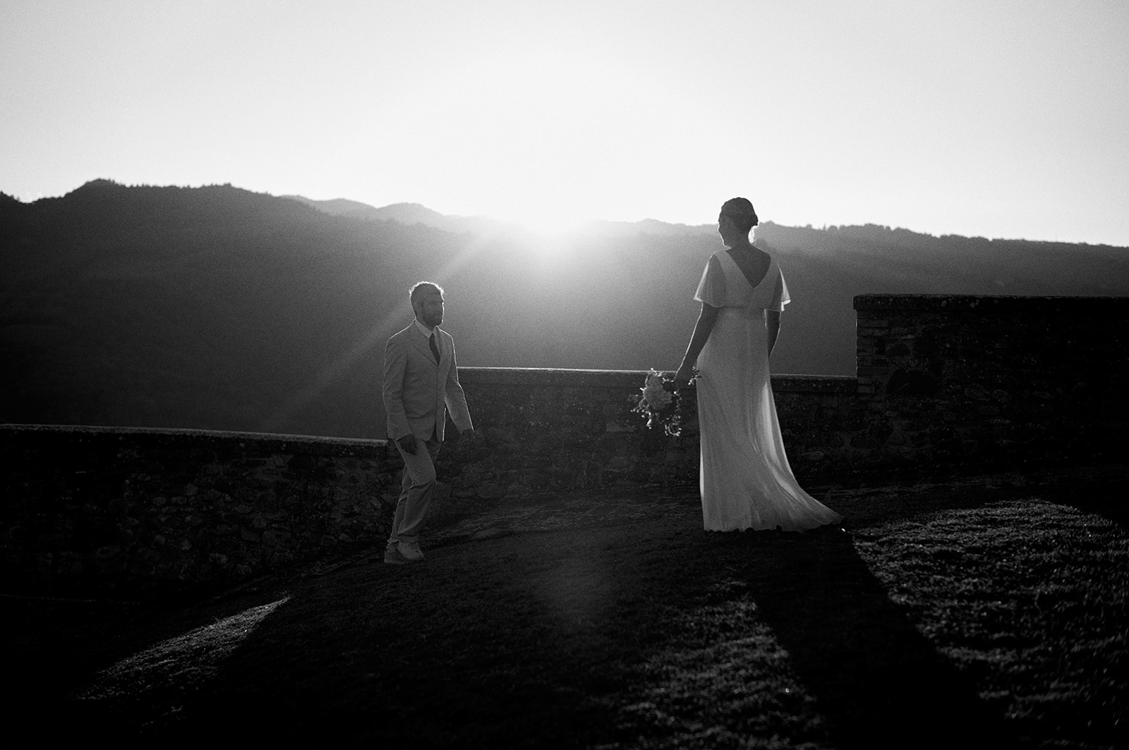 The hills of Umbria around Montone