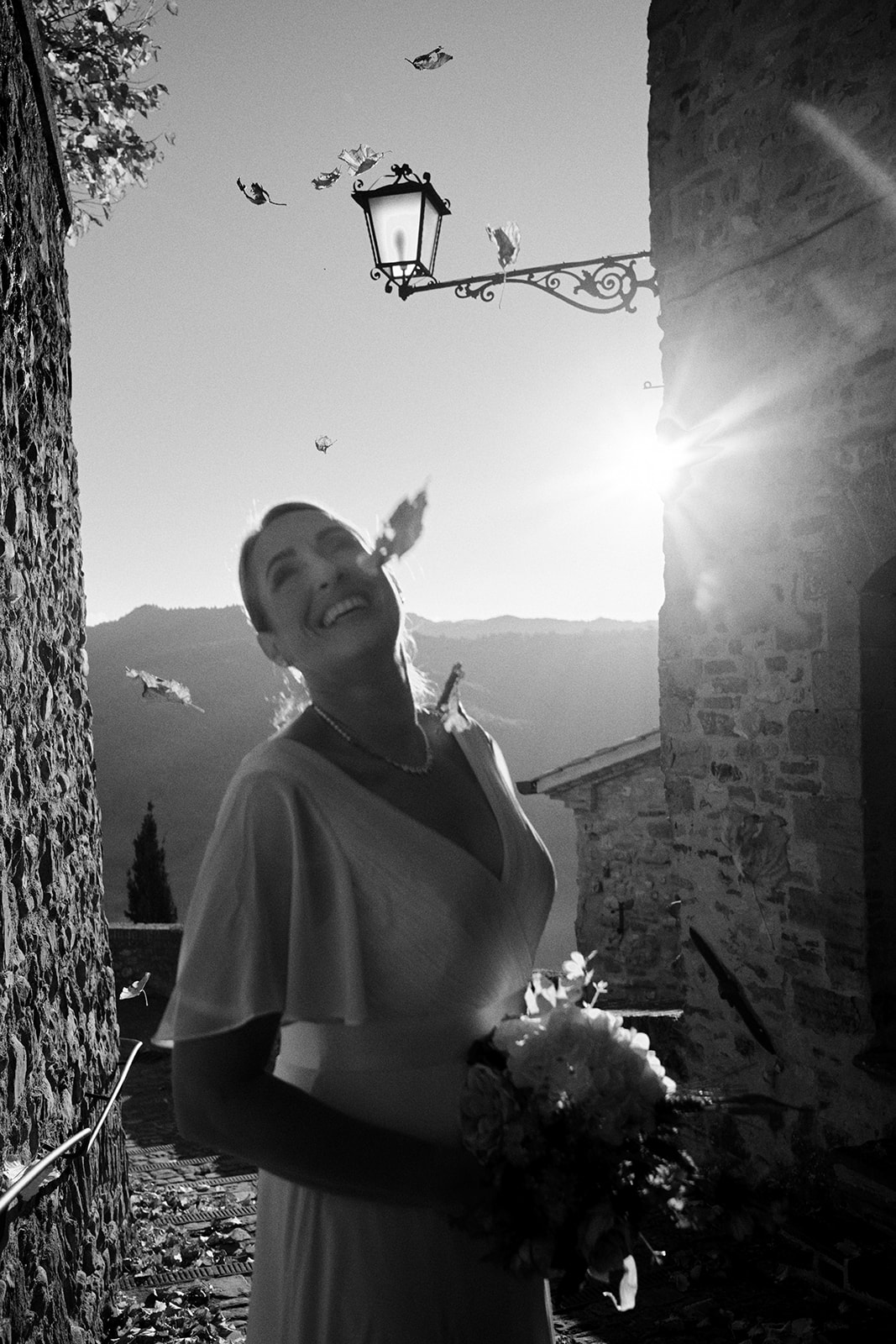 The stone lanes of Montone