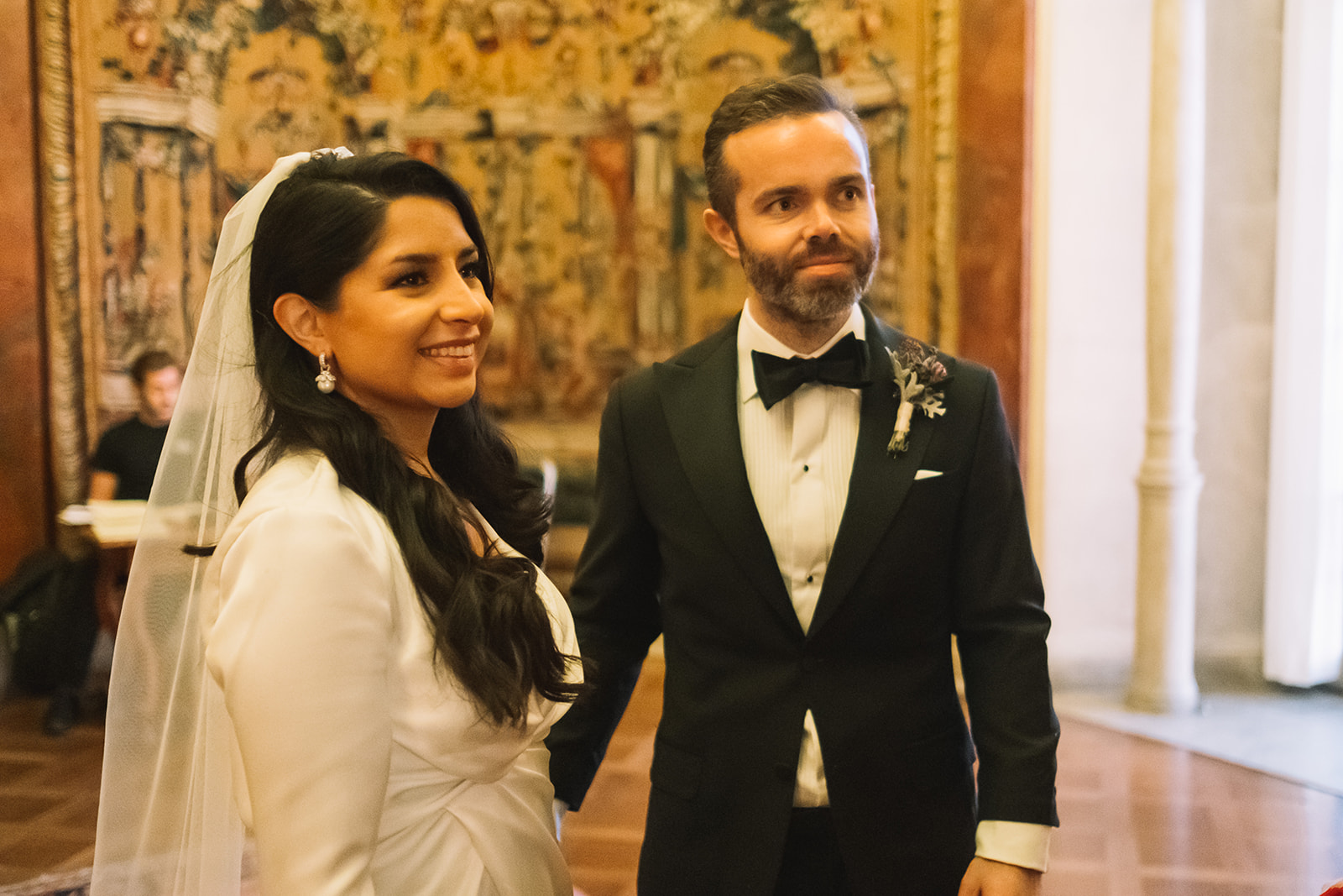 Lisa and Olof married at Stockholm City Hall