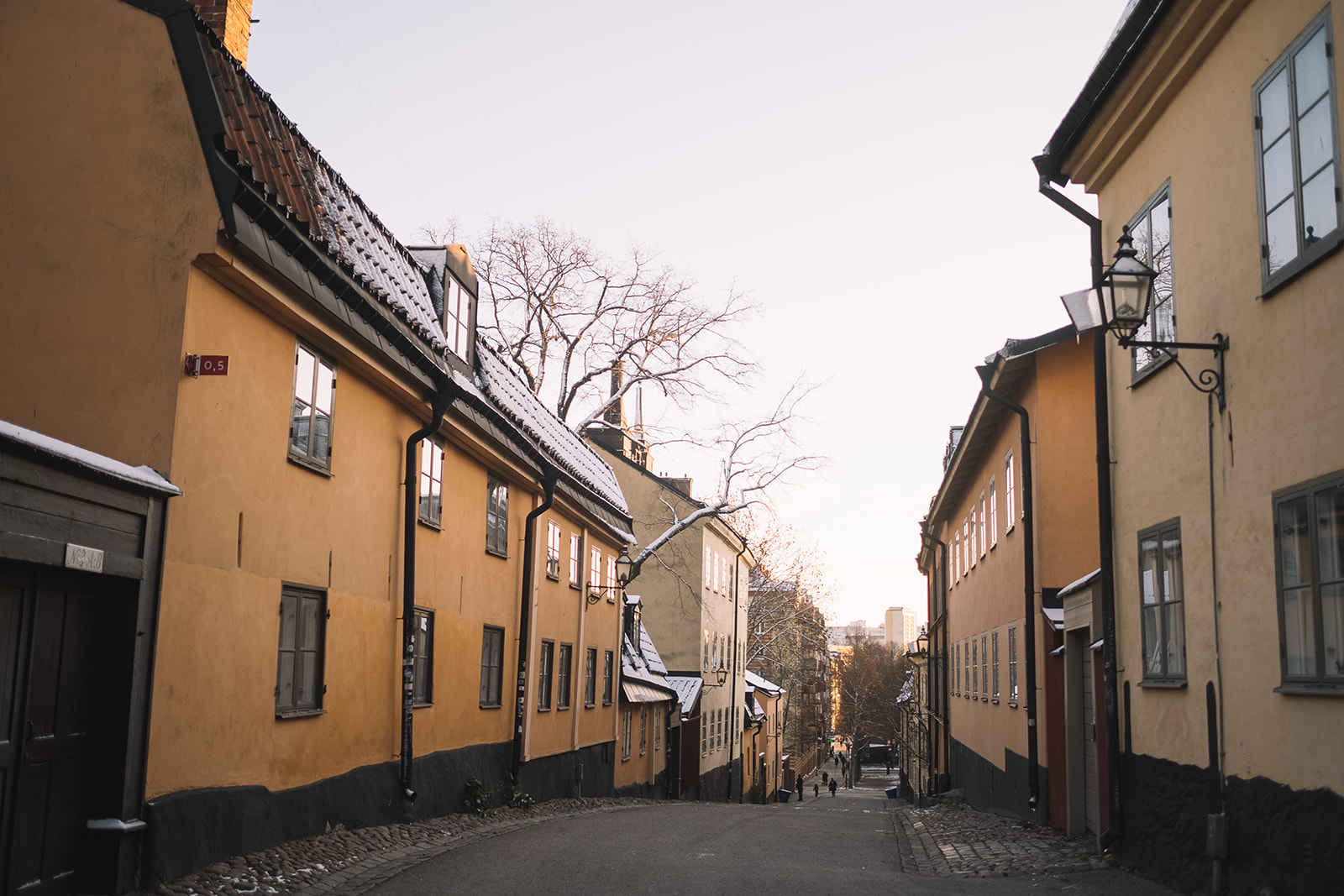 A street on Södermalm on the way to Skinnarviksberget